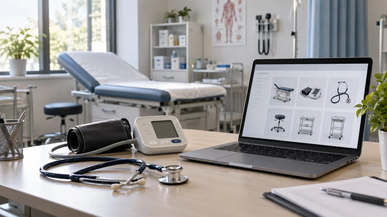 How we built the E-Engineering site: refurbished biomedical equipment as a quote-led B2B catalogue, with a scroll-driven story of the work.