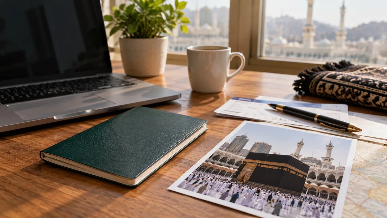 How we built Khursheed Sons Air Travel & Tours: Umrah packages that name their hotels and distances, group tickets, and honest travel guides.